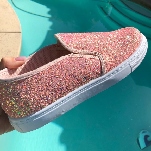 ✨New In Box Colorful Glitter Slip On Sneakers✨ - Picture 4 of 7